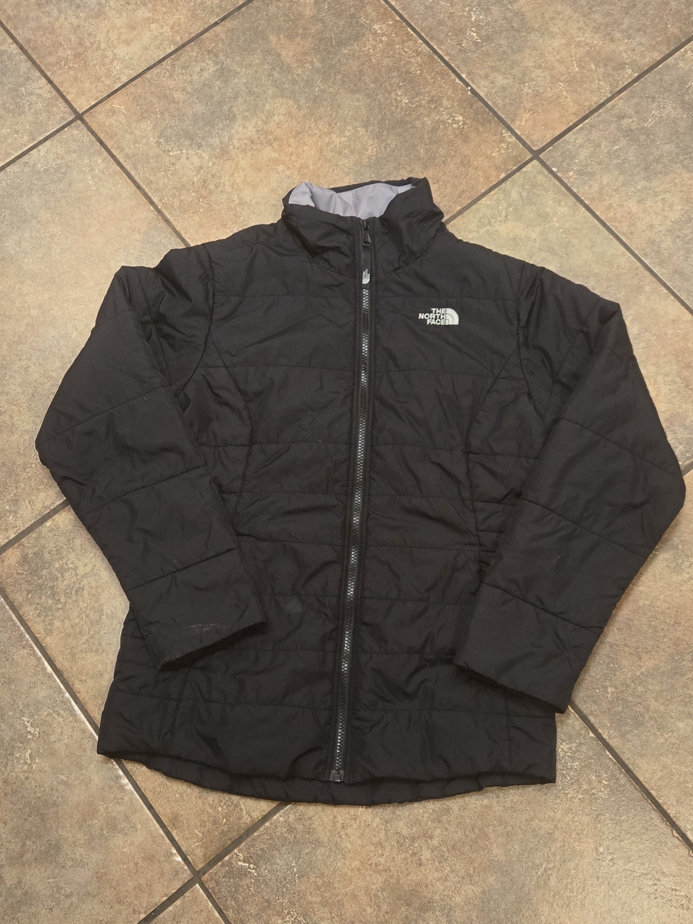 The North Face Black Jacket Kids Xl